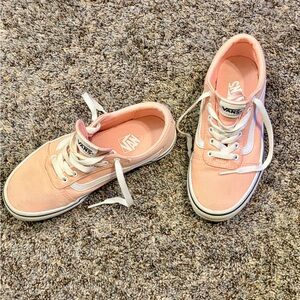 Vans Kids Shoes in Pink and White